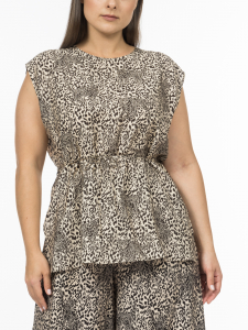 Блуза из легкой вискозной ткани