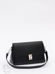 Сумка женская кожаная 2011VG black Vitelli Grassi
