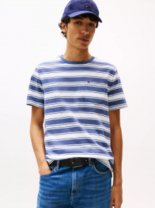Everyday Stripe Pocket T-Shirt