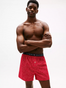 Logo Waistband Woven Boxer