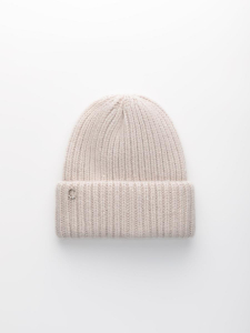 Шапка на флисе 30% пух енота PR 24025