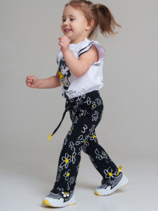 Брюки для девочки, 2 пары в комплекте