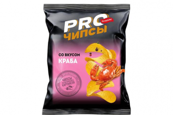 «PRO-Чипсы», чипсы со вкусом краба, 150 г