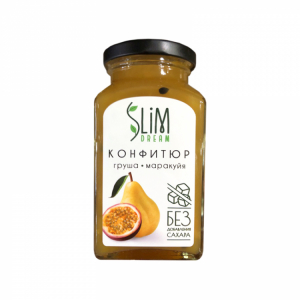 Конфитюр из груши и маракуйи без сахара 