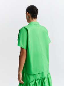 Блуза с поясом