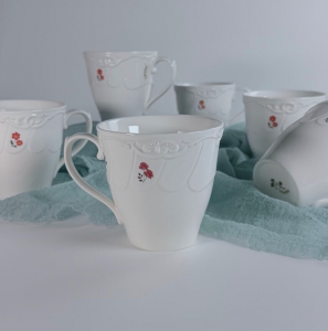 109-304 Набор из 6 кружек 355мл КРОКУС в под.уп.(х8)Фарфор