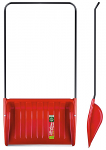 Скрепер для уборки снега БЦМ, красный