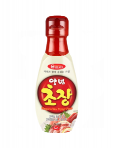 Паста перцовая  острая с уксусом Янгнем Чожанг, 340 г