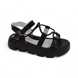 Босоножки DV510-3-1 черные п/п