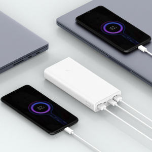 Xiaomi Power Bank 3, 20000 мАч, USB-C, 18 Вт, версия с двусторонней быстрой зарядкой, портативный блок питания