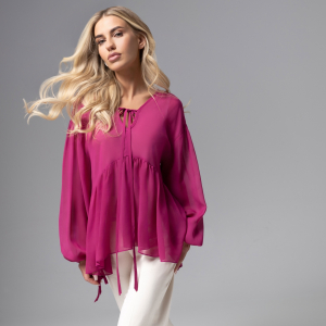 Блуза на подкладе, Секретный ингредиент (фуксия)