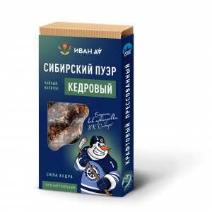“Сибирский пуэр” кедровый ХК “Сибирь”, плиточный, 96г