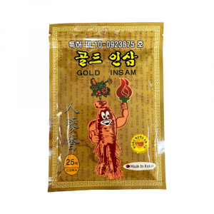 Пластырь с красным корейским женьшенем GOLD INSAM