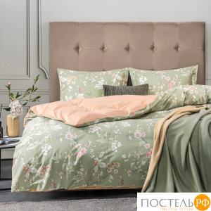 CASSIA АЙЛА КПБ 200х210-1/230х250-1/50х70-2, 4 пр., хл./сатин