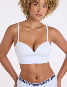 3PK WIDE BAND SEAMLESS MICROFIBER BRAS
