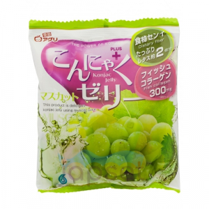 Yukiguni Aguri Желе порционное Конняку  со вкусом муската, 16х6 гр, 96 гр