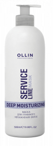 OLLIN SERVICE LINE Маска для глубокого увлажнения 500мл/Deep Moisturizing Mask