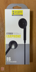 Наушники внутриканальные Pc&Pro , кабель 1.2м