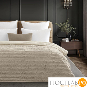 PRIME PRIVE МИС беж. Покрывало 240х260, 1 пр., 100% полиэстер