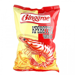 Чипсы Binggrae Креветка, 50 гр
