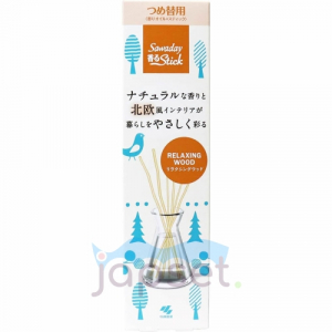 Sawaday Fragrant Stick Освежитель воздуха для дома, с палочками, с ароматом скандинавского леса, запасной блок, 70 мл