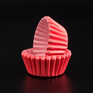 Капсулы бумажные для конфет Красные 30*23 мм, 20-25 шт