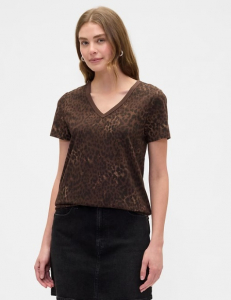 Favorite Print V-Neck T-Shirt