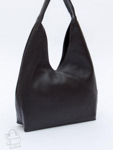 Сумка женская кожаная 5971Q coffee Polina&Eiterou