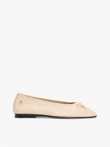 Monogram Leather Ballet Flat