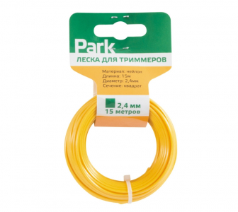 Леска д/триммера КВАДРАТ 2.4мм 15м