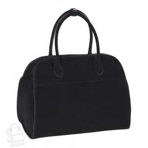 Сумка женская кожаная 6829NNAA black  Natale Navetta/50(дефект)