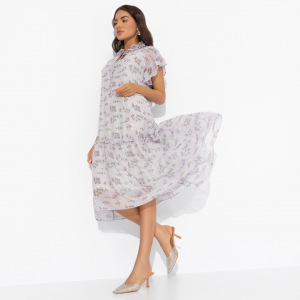 Платье на подкладе, Невидимый магнетизм (gray)