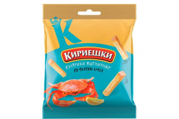 «Кириешки», сухарики со вкусом краба, 40 г