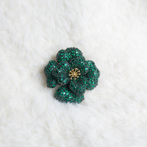 Брошь Sambuco Verde