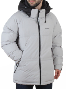D6855 LT. GRAY Куртка мужская зимняя (200 гр. холлофайбер)