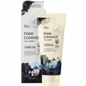Ekel Пенка для умывания с древесным углем, 180 мл