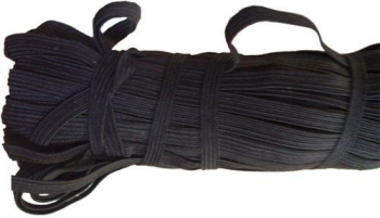 Резинка ЧЁРНАЯ узкая Беларусь 10шт.