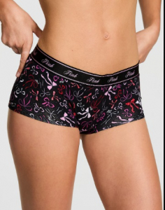 Logo Cotton Boyshort Panty