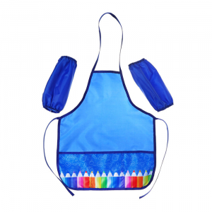 Фартук для труда + нарукавники Calligrata «Карандаши», 550?440/250?160 мм, рост 122-148 см