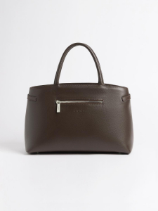 Женская кожаная сумка Richet 3278LN 856 Коричневый