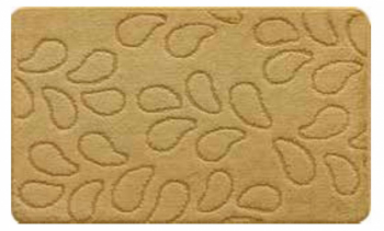 Набор ковриков 2-х пр. для ванны туалета (60*50/60*100) TOMURCUK 04 GOLDEN
