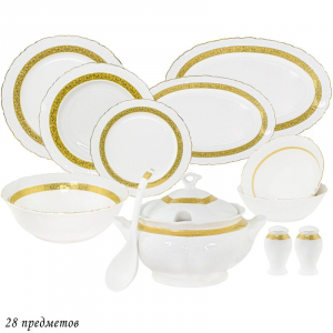109-048 Обеденный сервиз 28пр.  ANNABELLE в под.уп.(х2)Фарфор