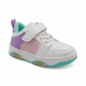 Кроссовки В770-16 бело зеленые