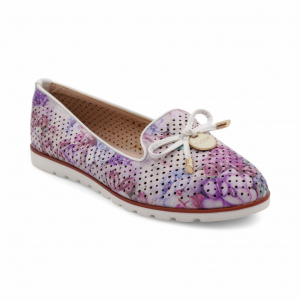 Женские балетки 721-02 фиолетовые