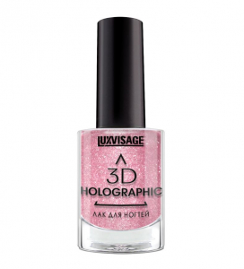 Лак для ногтей 3D HOLOGRAPHIC 11 г тон 716 (Сияющий алмаз)/LUXVISAGE