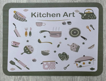 Нано коврик для сушки посуды 40*30 (Kitchen art) (3247)