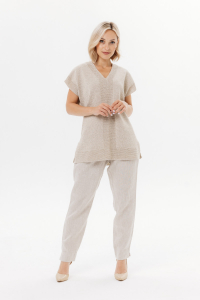 Джемпер из льна 4-291