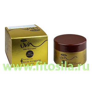 Крем для лица Кумкумади VASU UVA(Insta Glow Cream),50г Trichup (БАНКА)