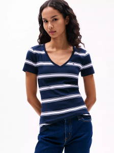 V-Neck Stripe Favorite T-Shirt