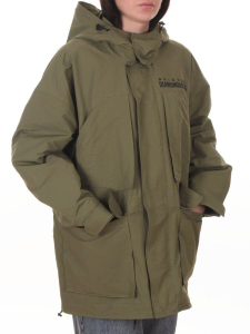 3106 GREEN Куртка демисезонная женская (100 гр. холлофайбер)